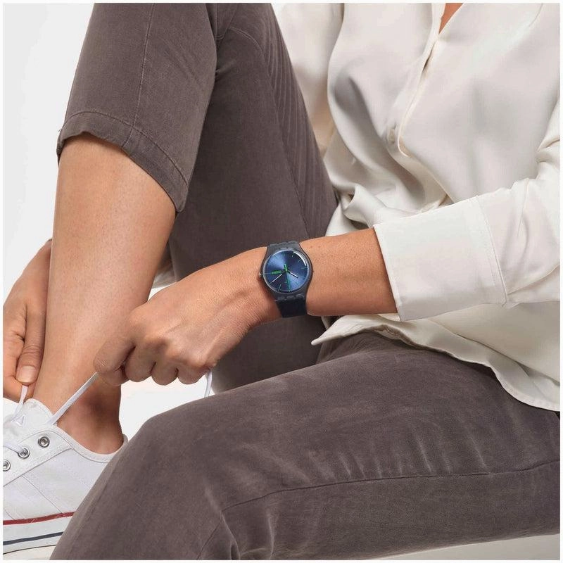 Swatch BLUE REBEL Watch SO29N704