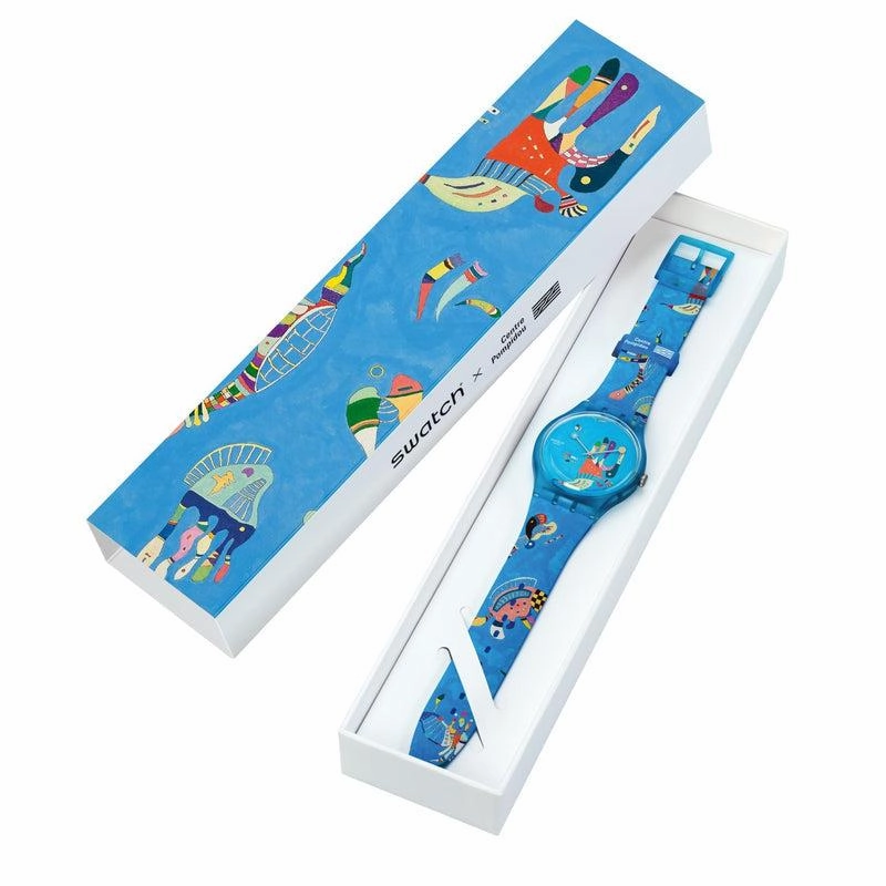 Swatch BLUE SKY, BY VASSILY KANDINSKY Watch SUOZ342