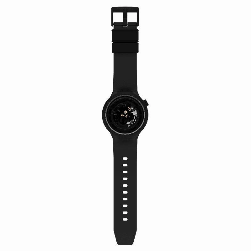 Swatch C-BLACK Watch SB03B100