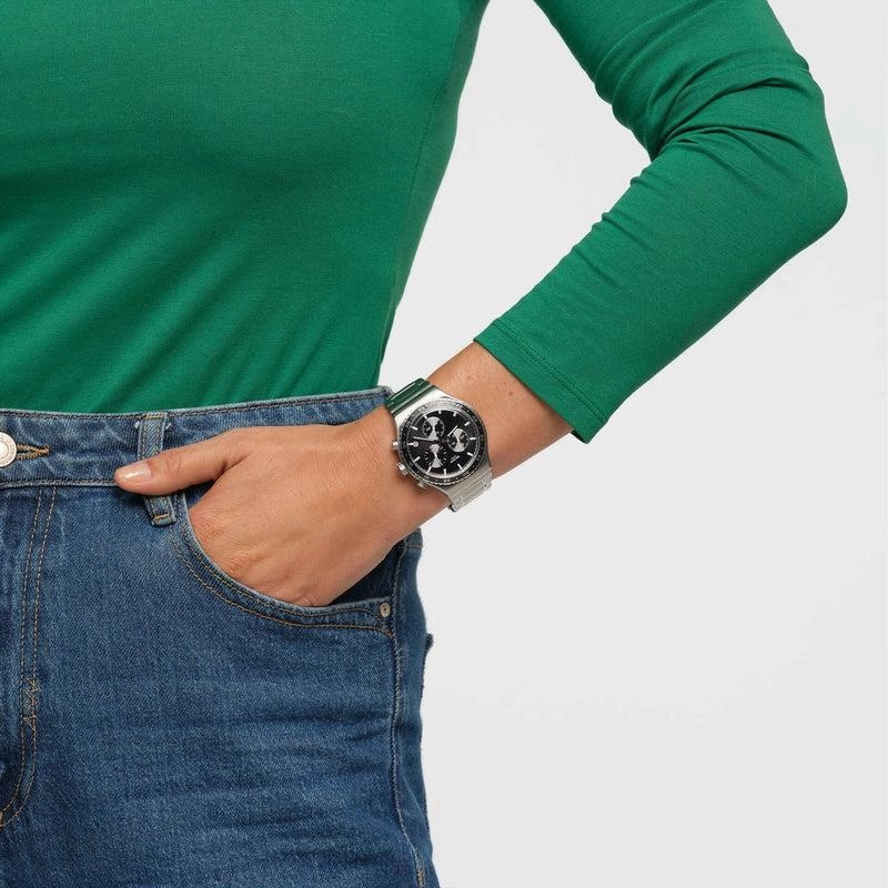 Swatch CARBONIUM DREAM Watch YVS495G