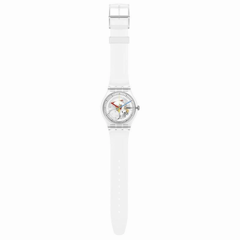 Swatch CLEARLY NEW GENT Watch SO29K100