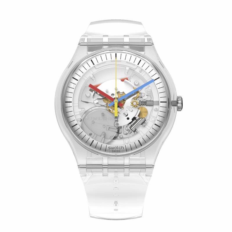 Swatch CLEARLY NEW GENT Watch SO29K100