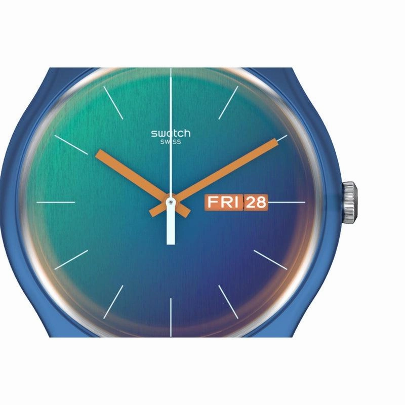 Swatch FADE TO TEAL Watch SO29N708