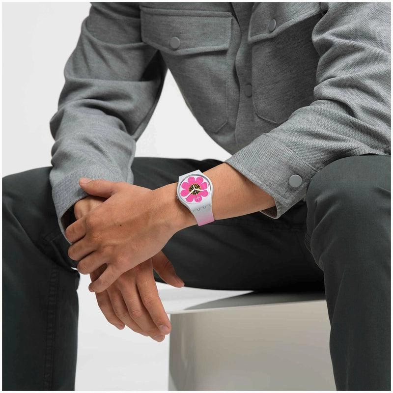 Swatch FLOWER HOUR Watch SO32M104