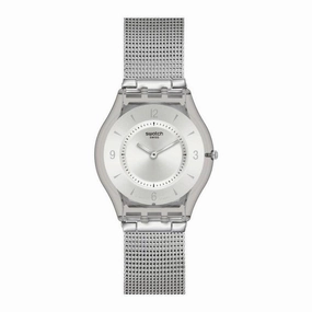 Swatch METAL KNIT AGAIN Watch SS08M100M