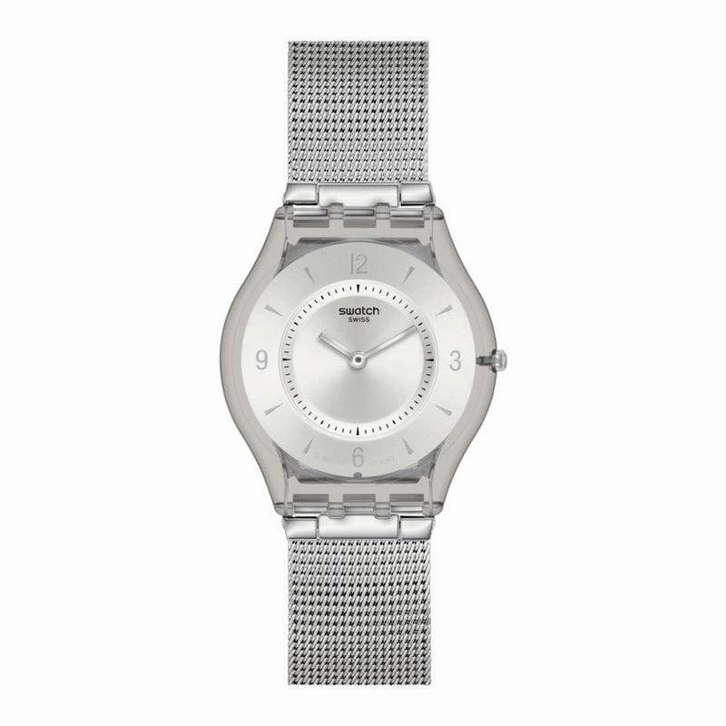 Swatch METAL KNIT AGAIN Watch SS08M100M
