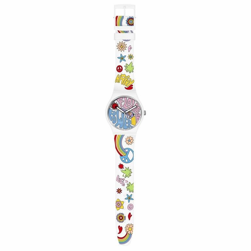 Swatch POWER OF PEACE Watch SO32W107
