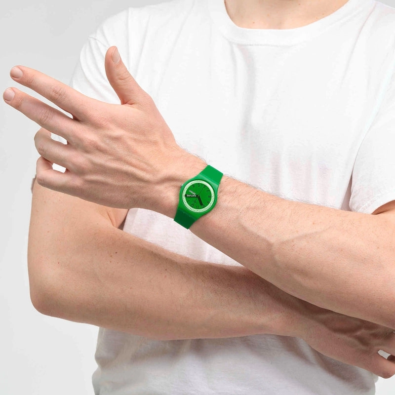 Swatch PROUDLY GREEN Watch SO29G704