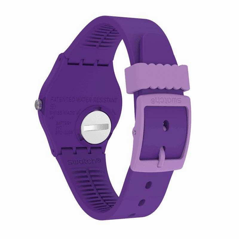 Swatch PURPLE POODLE Watch GV133
