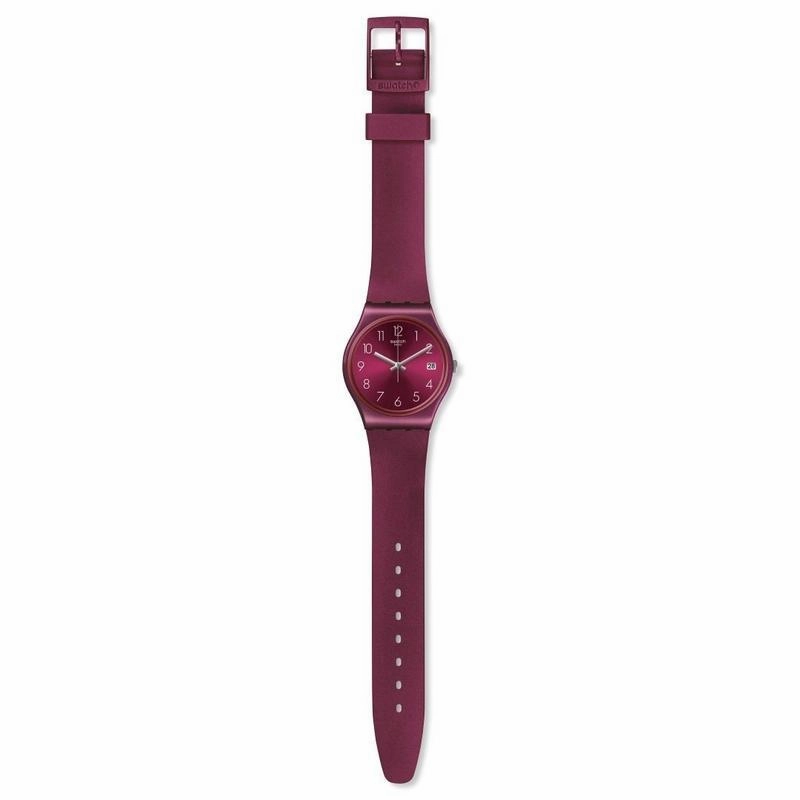 Swatch Redbaya Date Watch