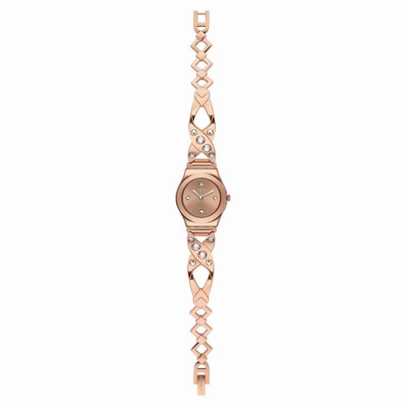 Swatch ROSE HUG Watch YSG165G