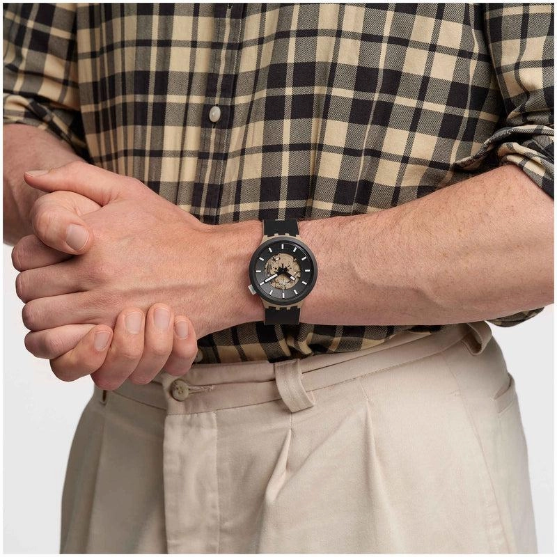 Swatch TIME FOR TAUPE Watch SB03C100