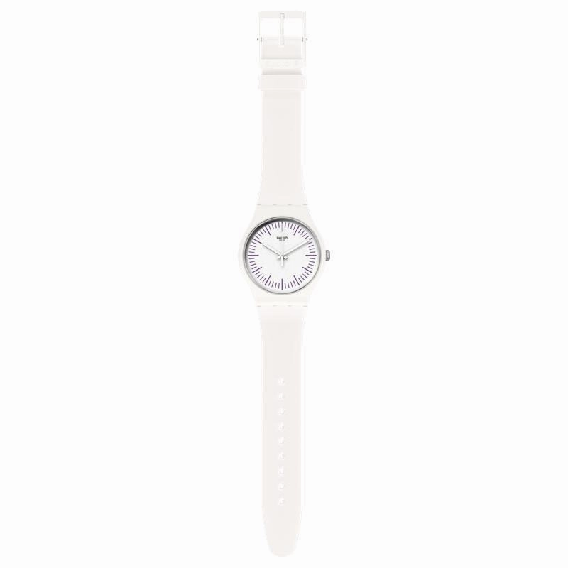 Swatch WHITENPURPLE Watch SUOW173