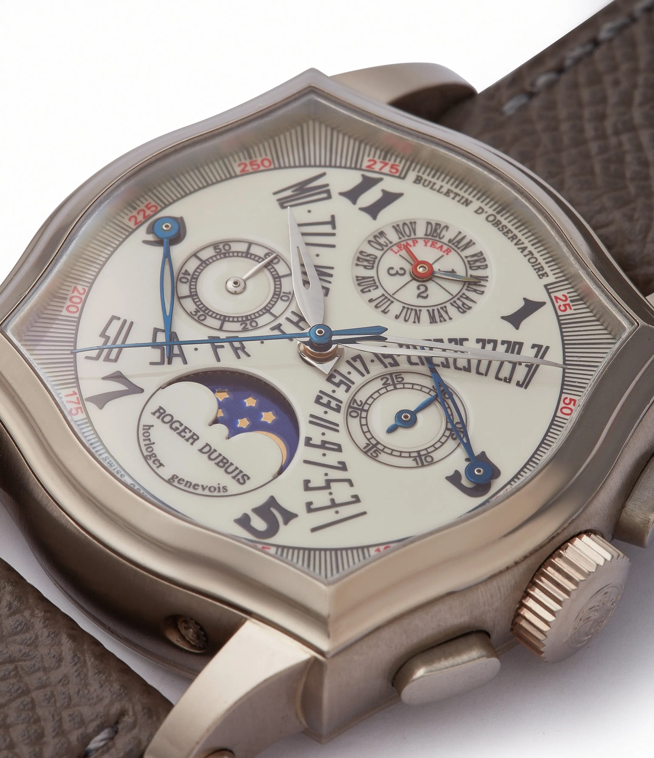 Sympathie Perpetual Calendar Chronograph | Bi-Retrograde | White Gold