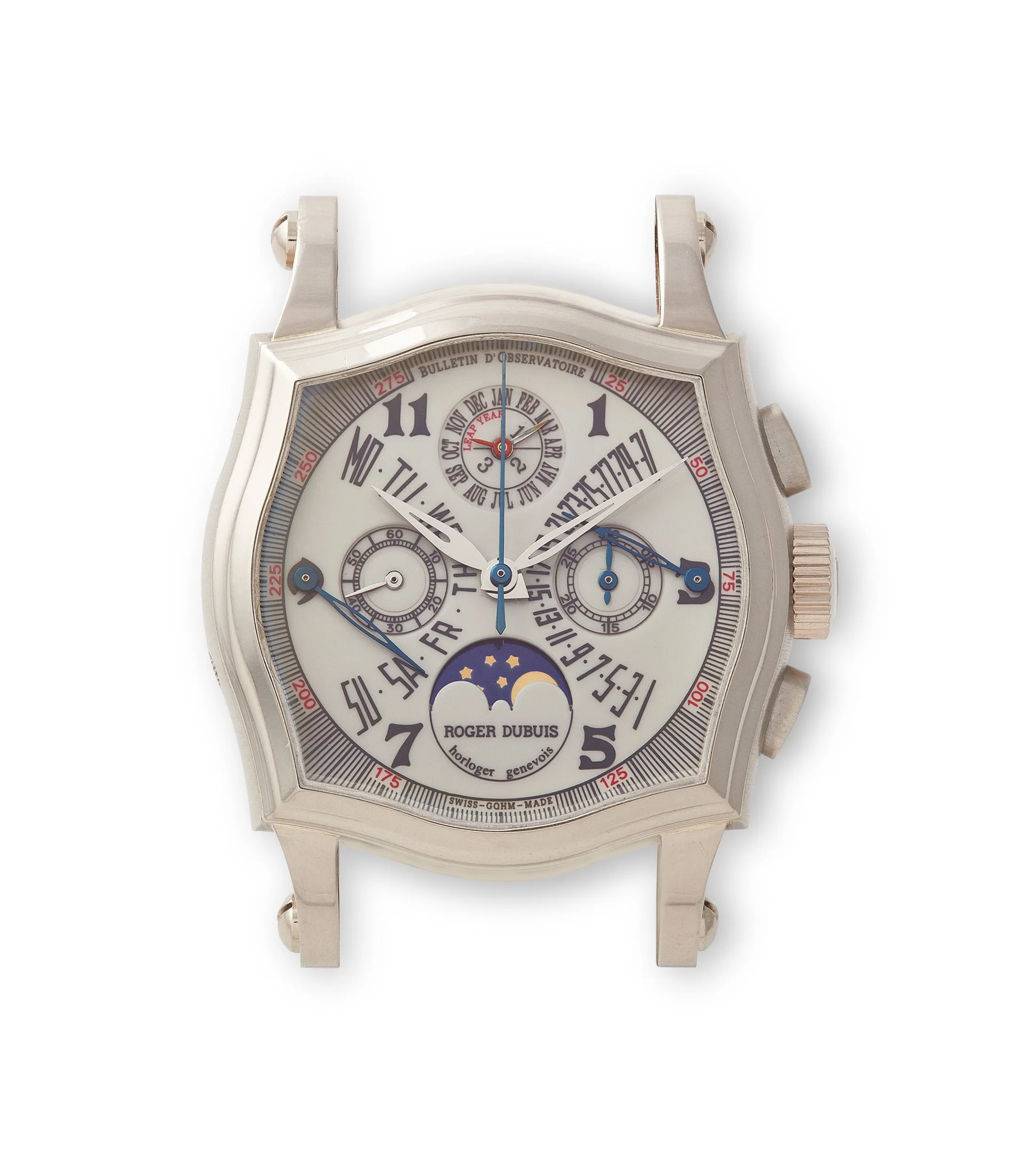 Sympathie Perpetual Calendar Chronograph | Bi-Retrograde | White Gold