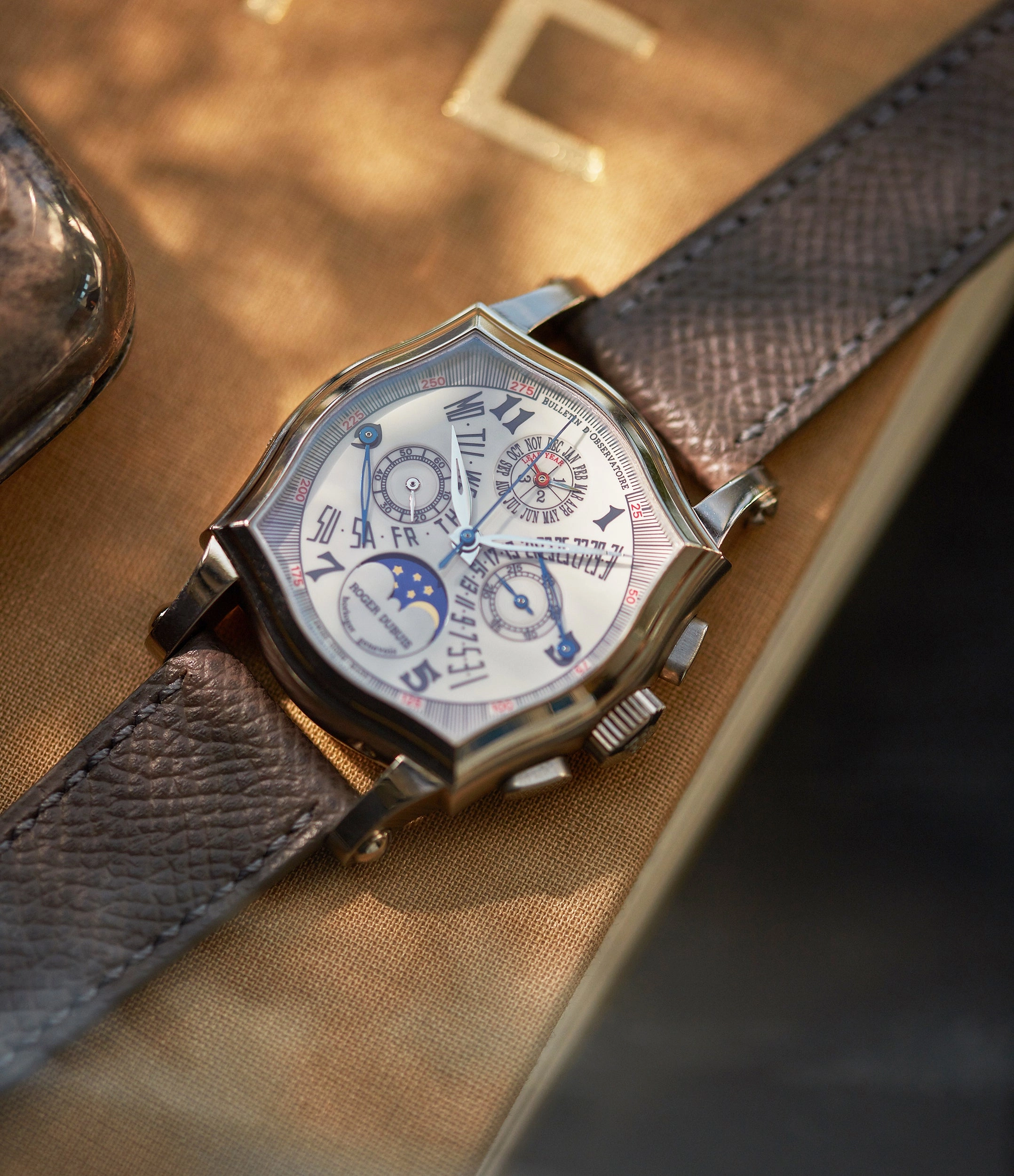 Sympathie Perpetual Calendar Chronograph | Bi-Retrograde | White Gold