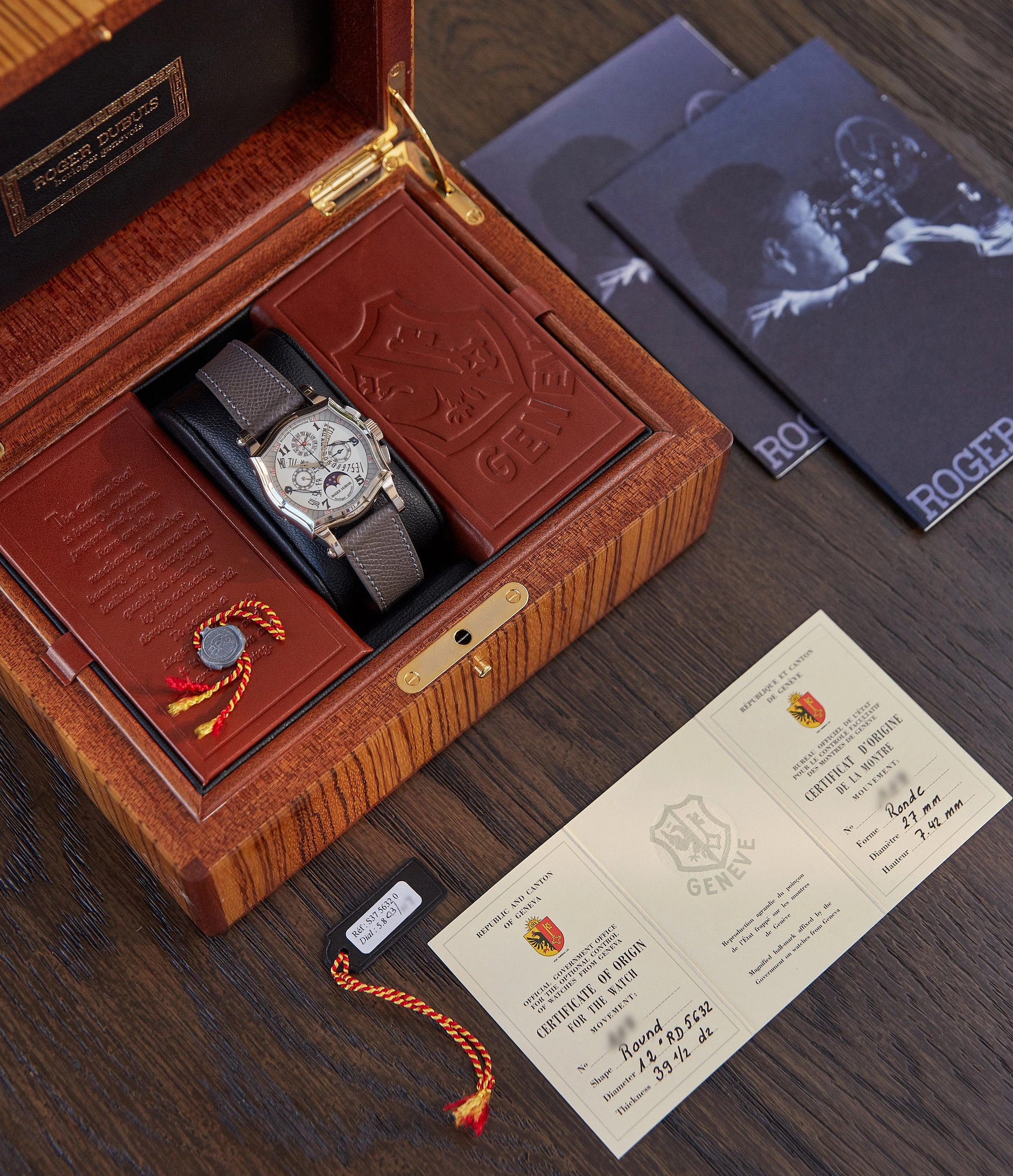 Sympathie Perpetual Calendar Chronograph | Bi-Retrograde | White Gold