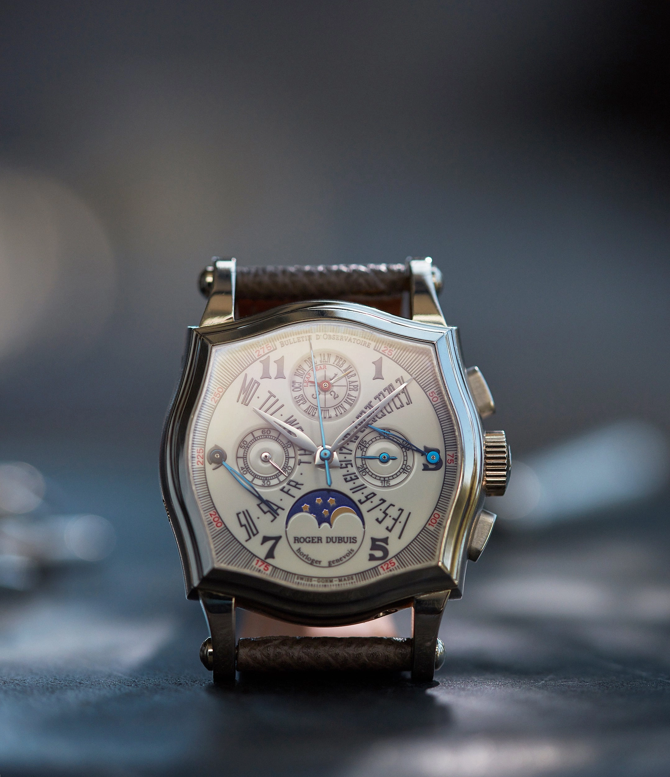 Sympathie Perpetual Calendar Chronograph | Bi-Retrograde | White Gold
