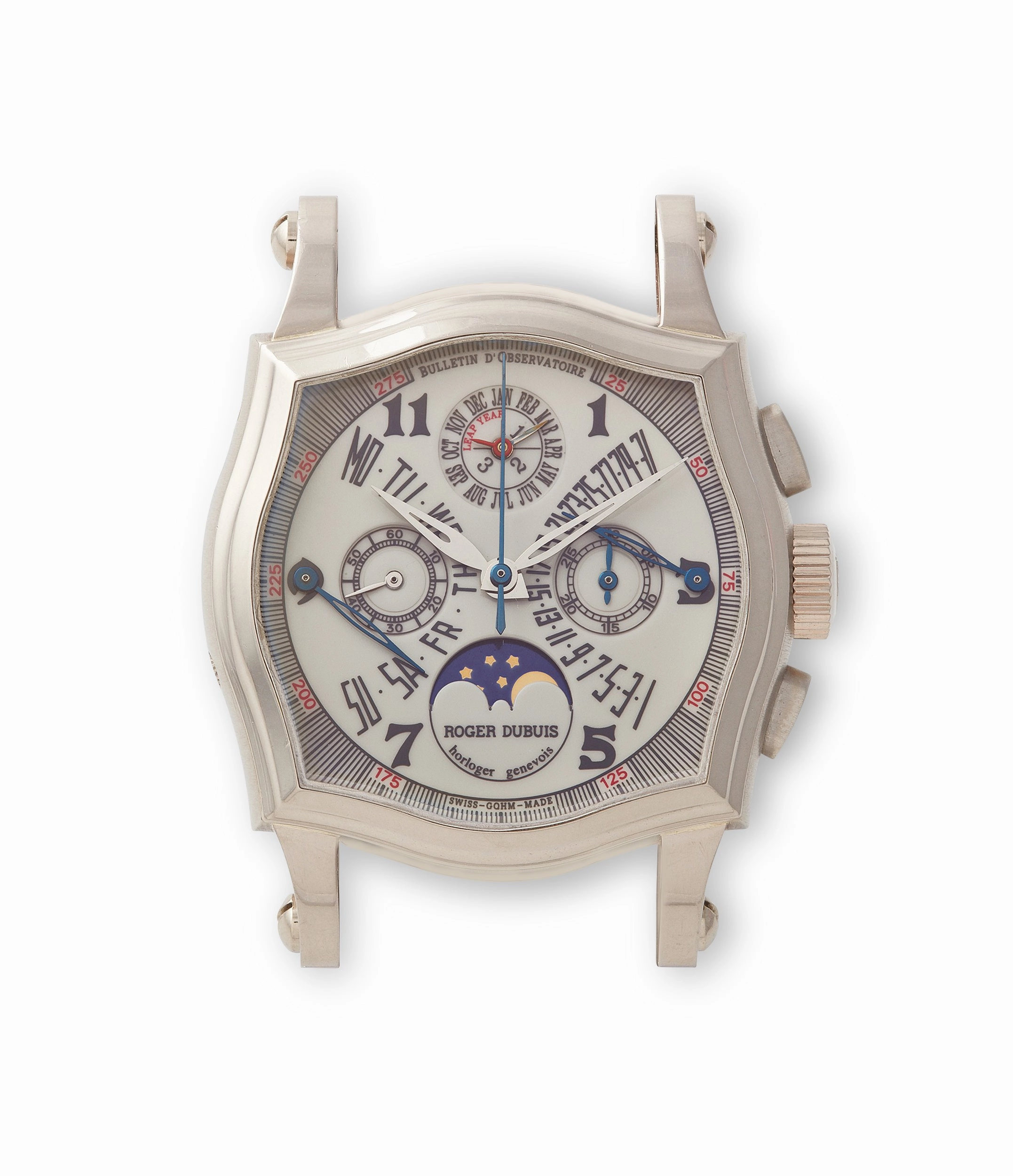 Sympathie Perpetual Calendar Chronograph | Bi-Retrograde | White Gold