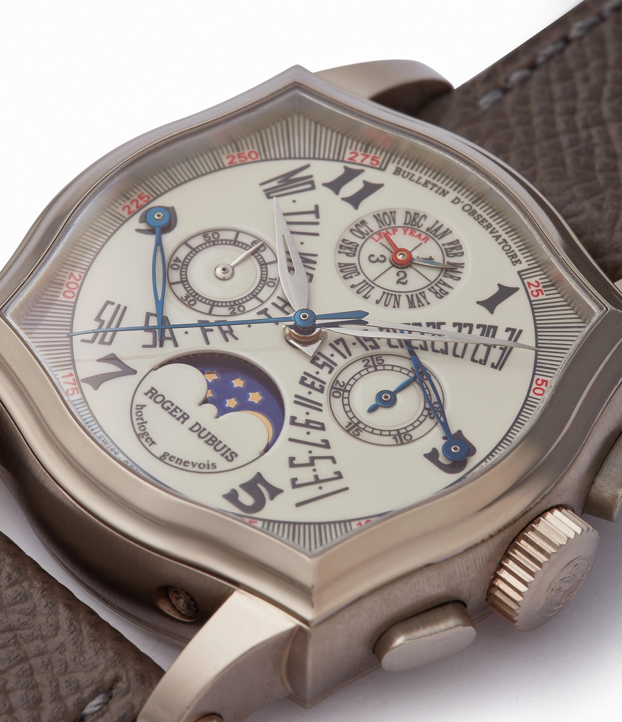 Sympathie Perpetual Calendar Chronograph | Bi-Retrograde | White Gold