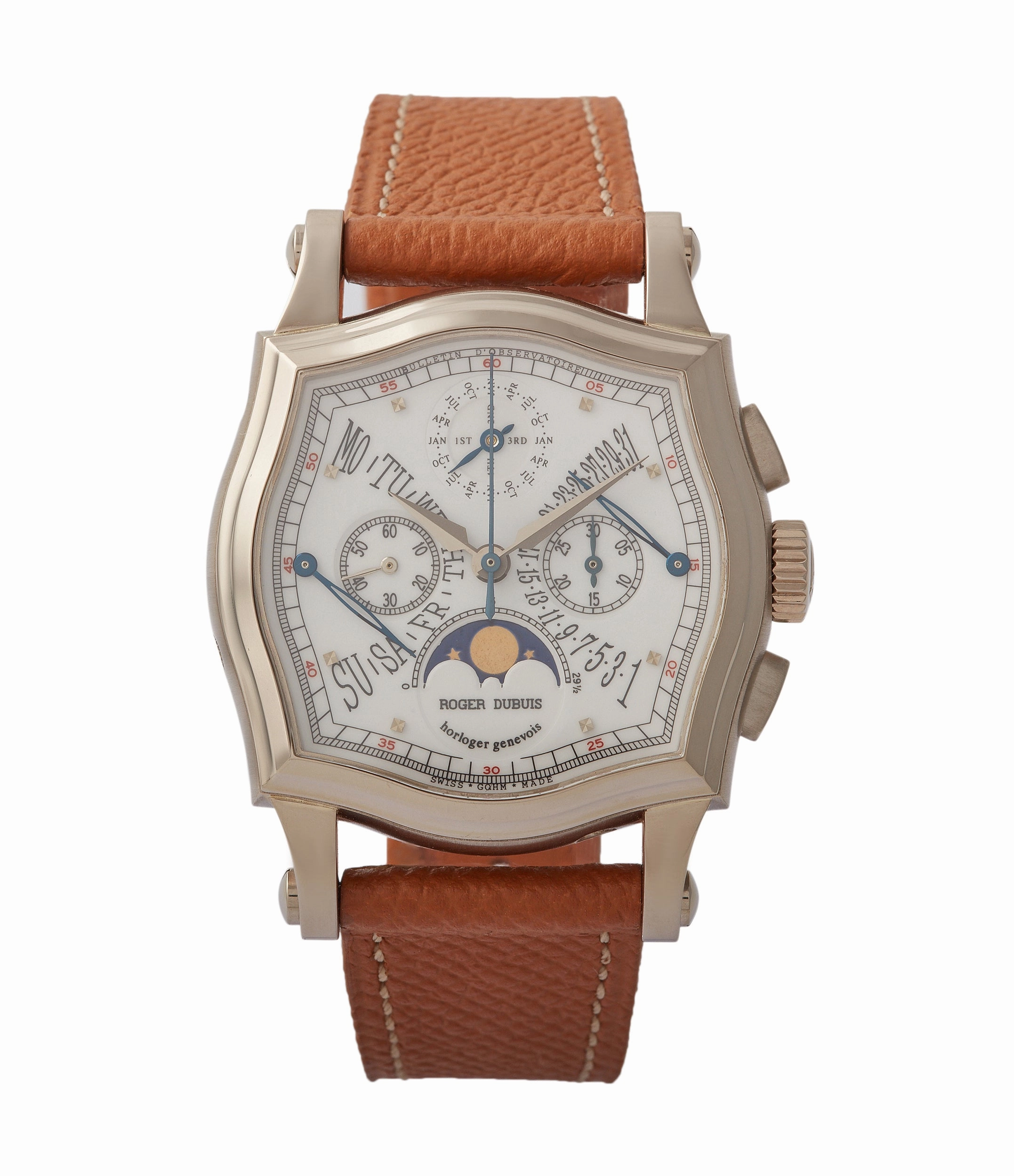 Sympathie Perpetual Calendar Chronograph | Bi-Retrograde | White Gold