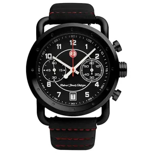 Szanto Icon Unisex Watch - Roland Sands Signature Black and Red Strap | IC RS 2252