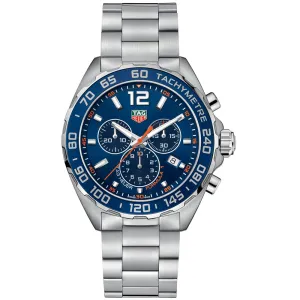 TAG Heuer Formula 1 43mm Blue Dial Quartz Chronograph Gents Watch CAZ1014.BA0842