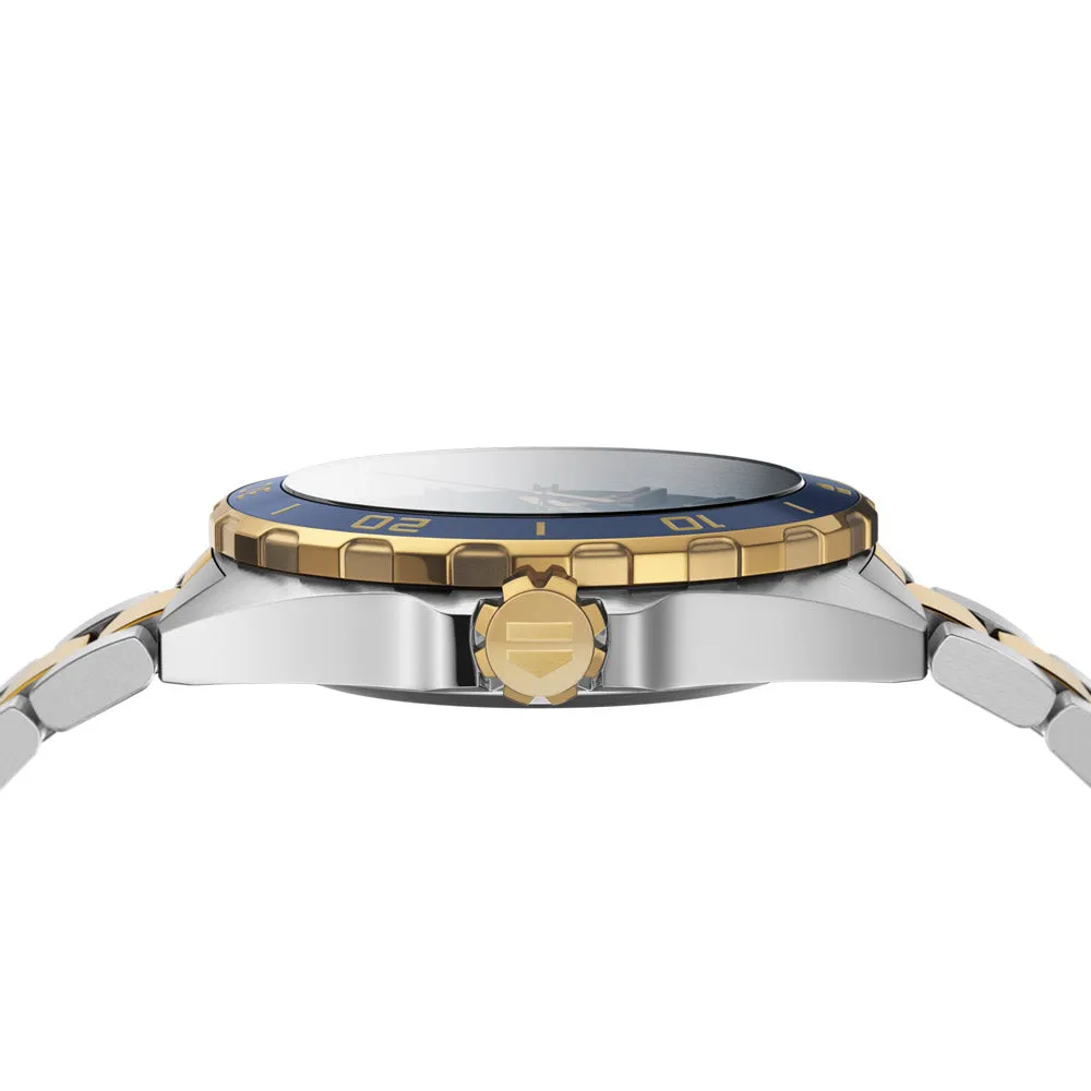 TAG Heuer Formula 1 Special Edition 41mm Blue Dial Gold Plated Steel Quartz Gents Watch WAZ1120.BB0879