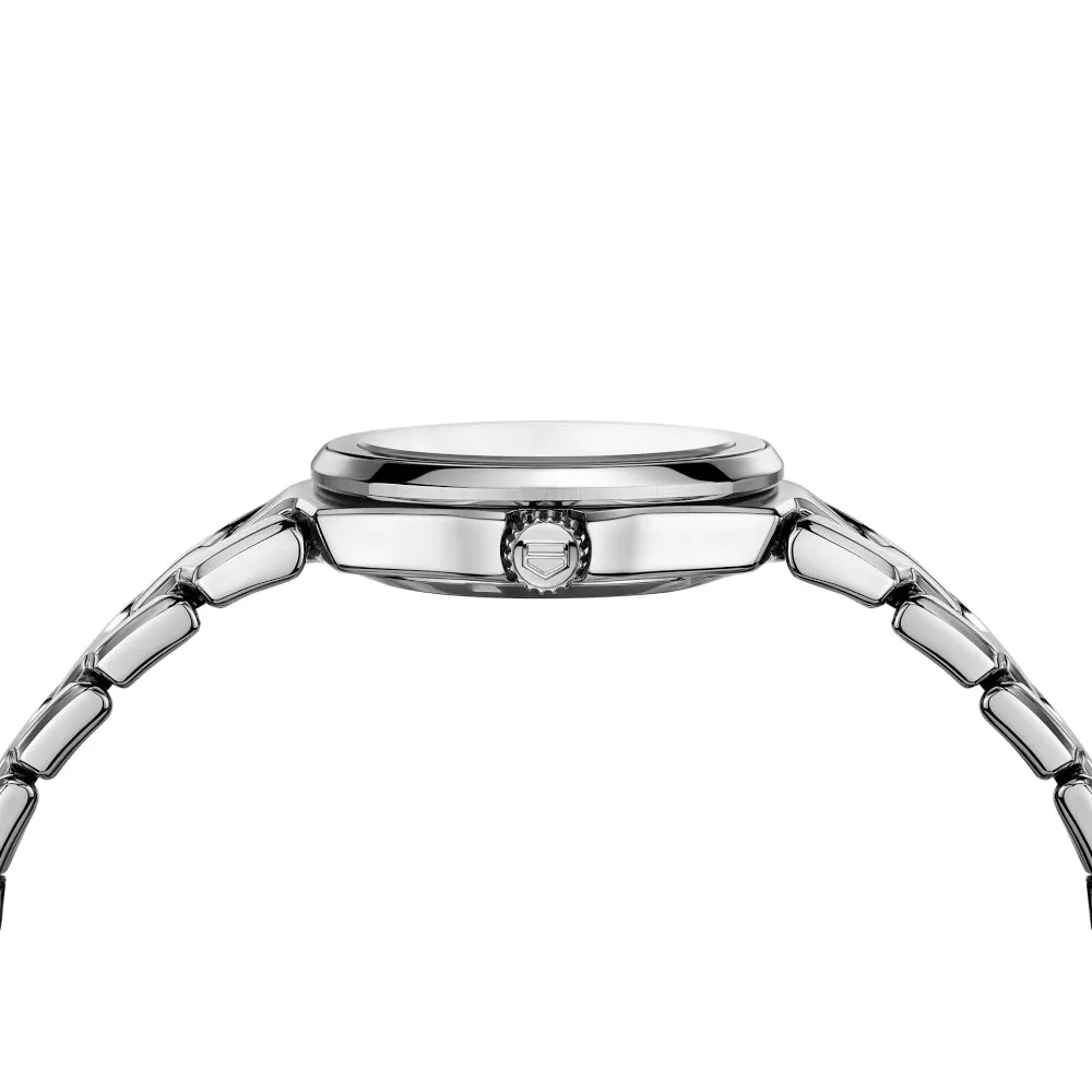 Tag Heuer Link Date 32mm Quartz Watch with Diamonds