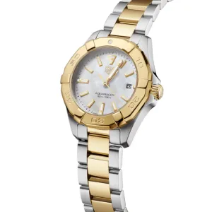Tag Heuer Two-Tone Aquaracer Date 27mm Quartz Watch