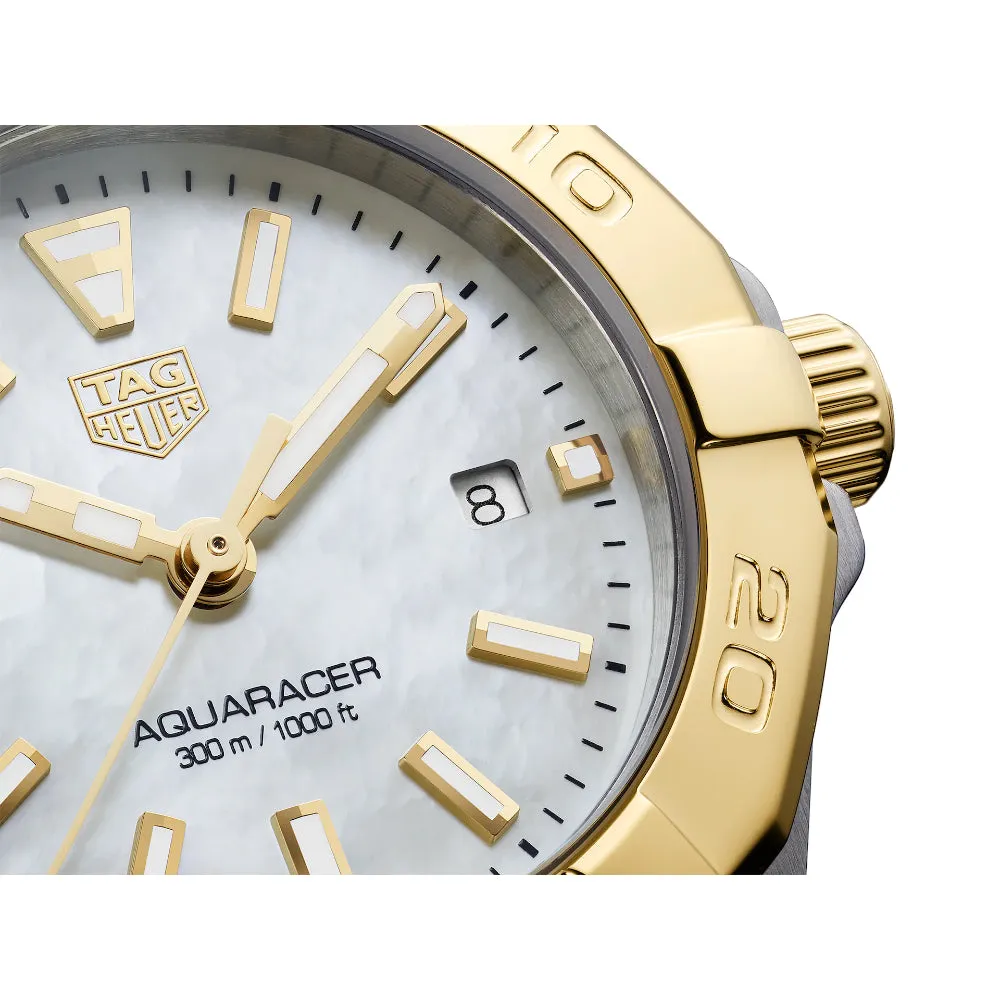 Tag Heuer Two-Tone Aquaracer Date 27mm Quartz Watch