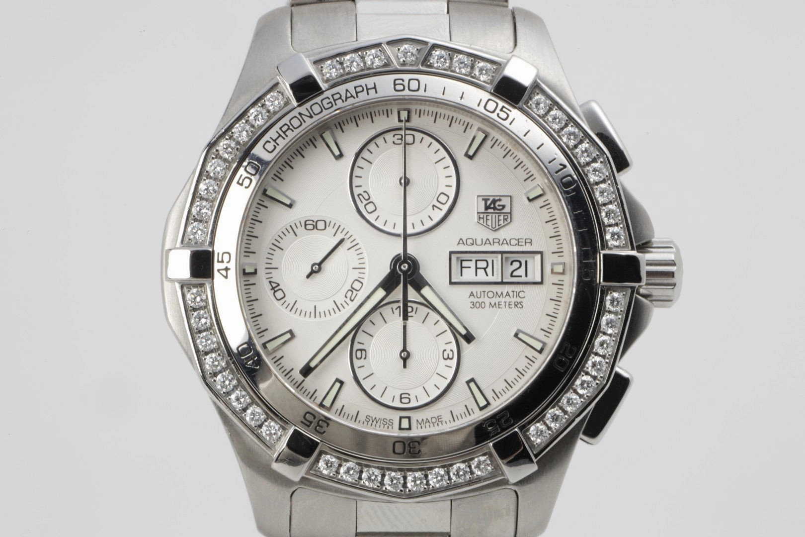 Tag Heuer Aquaracer CAF2015 Stainless Steel 43mm Men's Watch