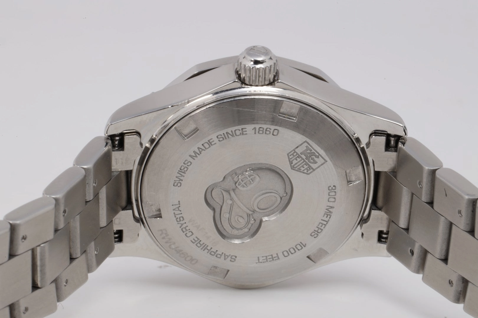 Tag Heuer Aquaracer WAF1416 Stainless Steel MOP Diamond Dial 27mm Watch