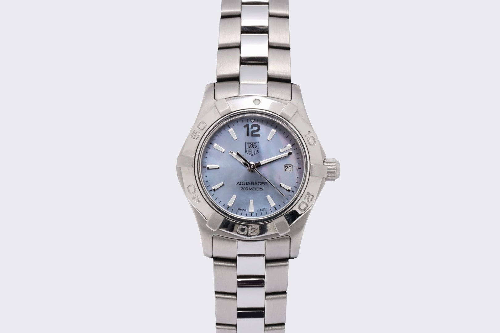 Tag Heuer Aquaracer WAF1417 Stainless Steel MOP Dial 27mm Watch