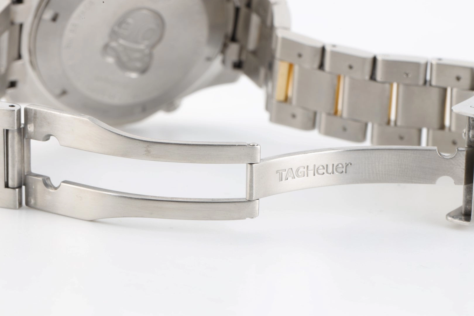 Tag Heuer Aquaracer WAK2122 Stainless Steel & 18K Yellow Gold 41mm Men's Watch