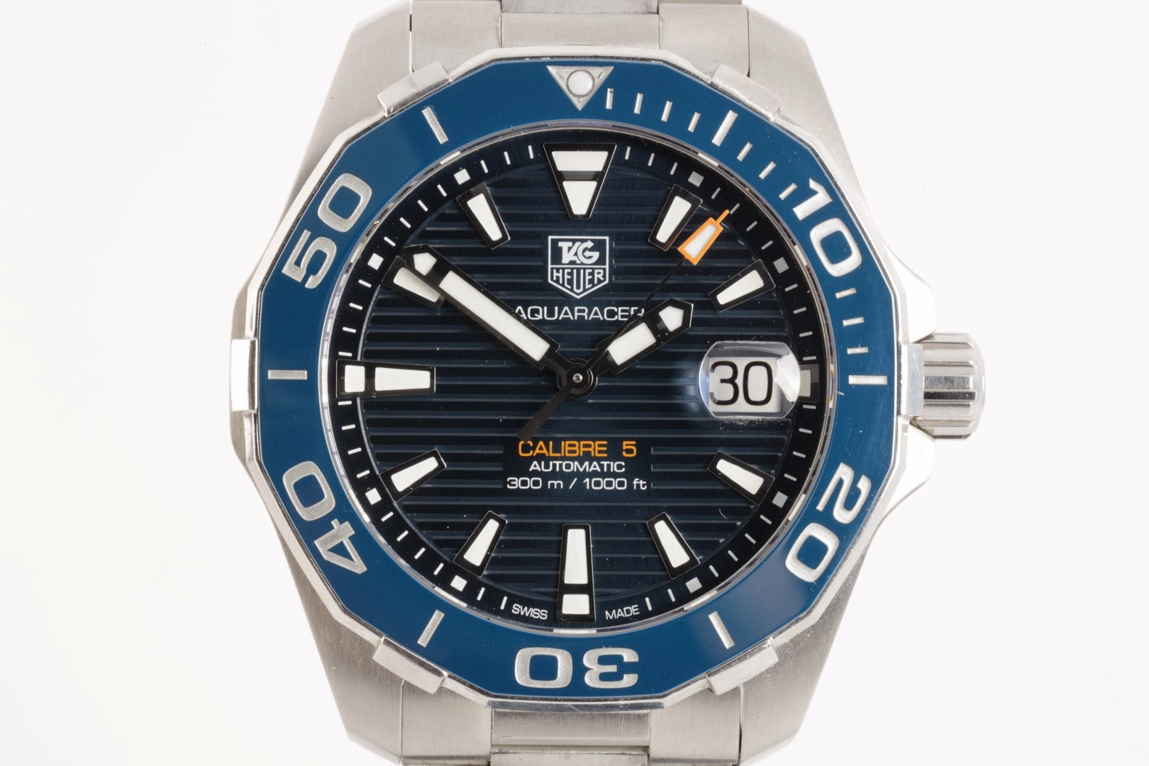 Tag Heuer Aquaracer WAY211C Stainless Steel 41mm Men's Watch