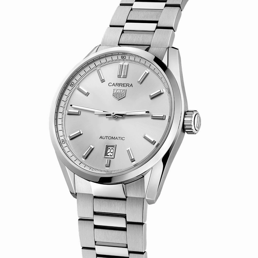 TAG Heuer Carrera 39mm Silver Dial Automatic Gents Watch WBN2111.BA0639