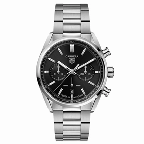 TAG Heuer Carrera 42mm Black Dial Automatic Chronograph Gents Watch CBN2010.BA0642