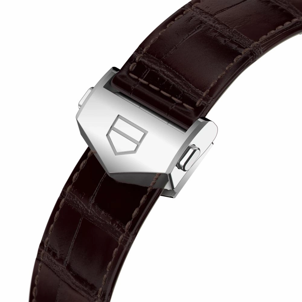 TAG Heuer Carrera 42mm White Dial Automatic Chronograph Gents Watch CBN2013.FC6483