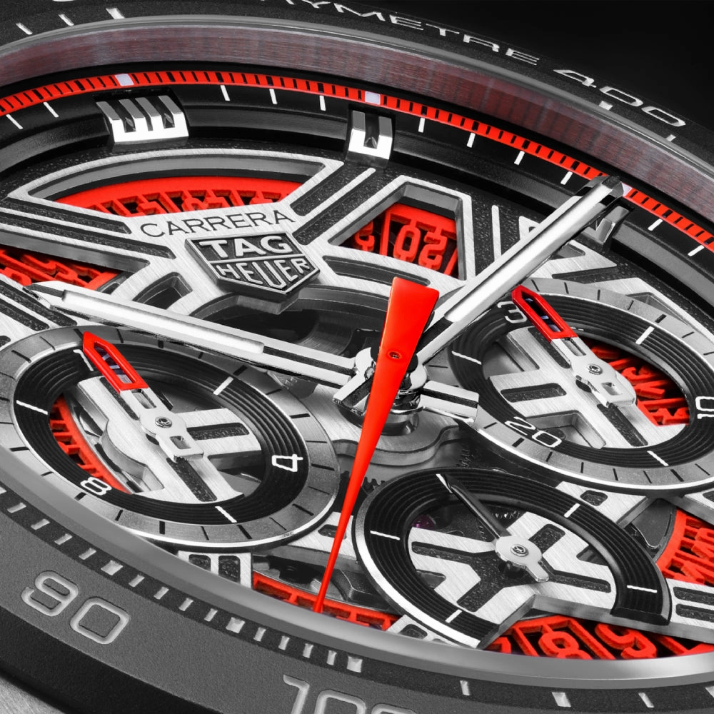 Tag Heuer Carrera Chronograph Extreme Sport Watch - Red
