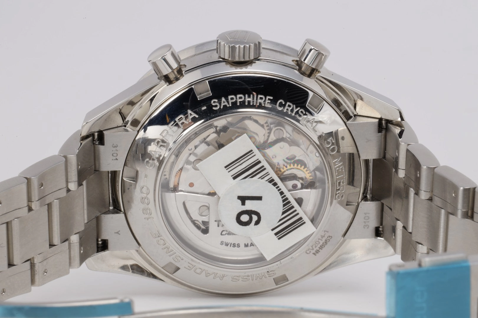 Tag Heuer Carrera CV2014-1 Stainless Steel 41mm Watch