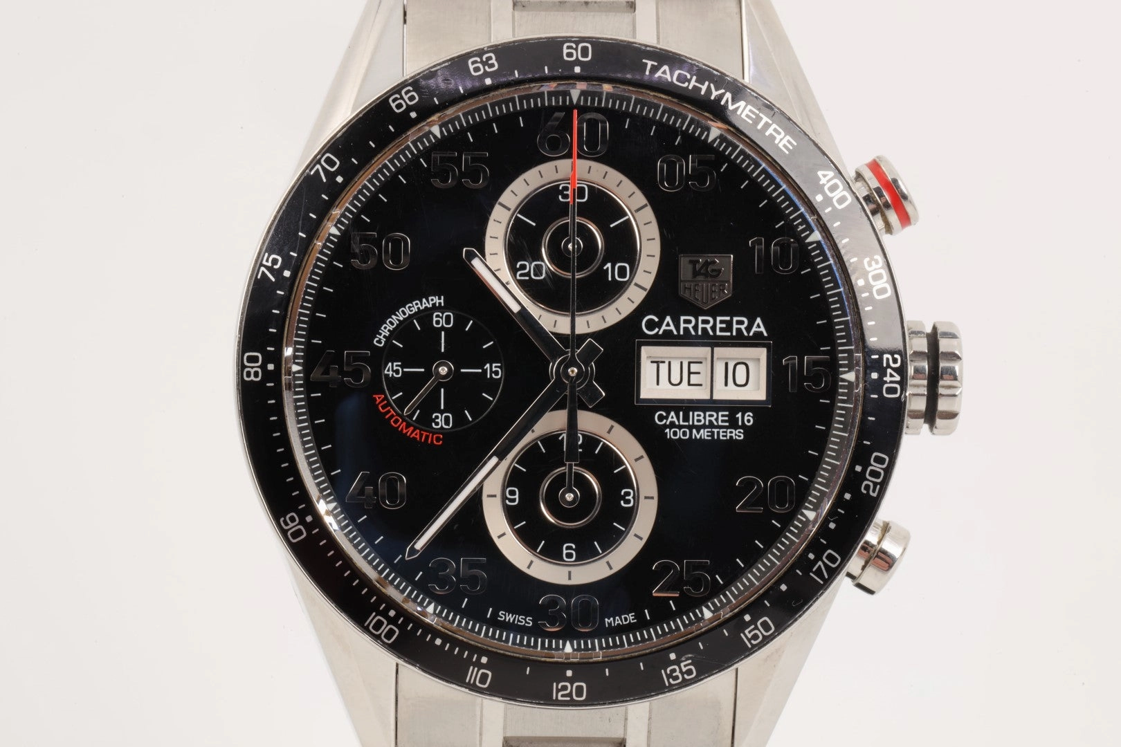 Tag Heuer Carrera CV2A10 Stainless Steel 43mm Men's Watch