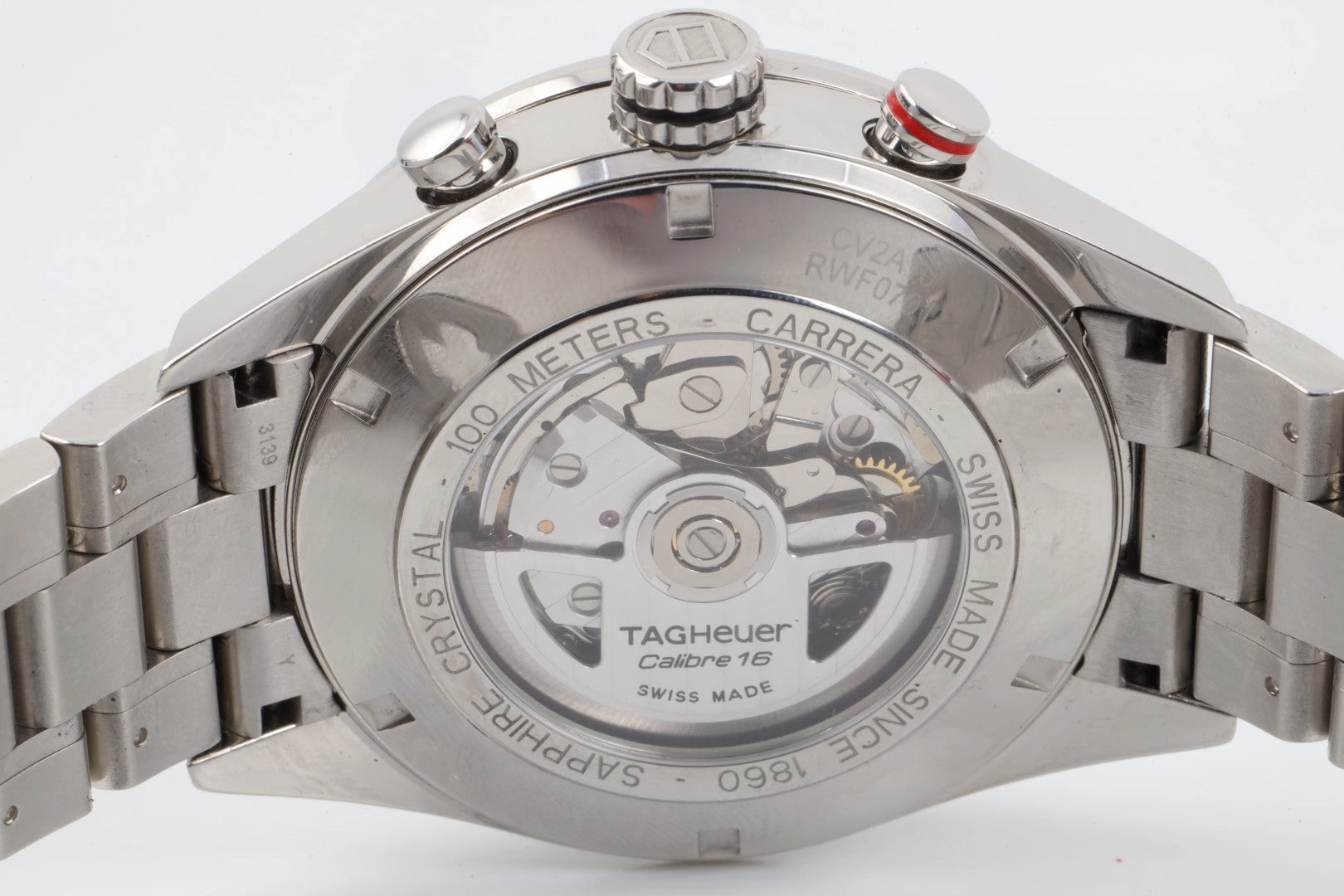 Tag Heuer Carrera CV2A10 Stainless Steel 43mm Men's Watch
