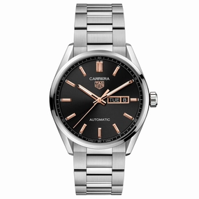 TAG Heuer Carrera Day Date 41mm Black Dial Automatic Gents Watch WBN2013.BA0640