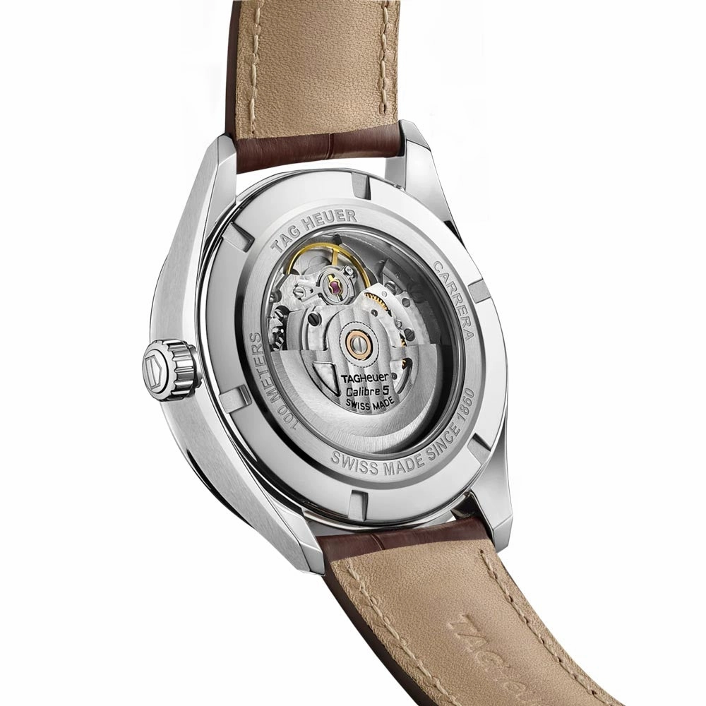 TAG Heuer Carrera Day Date 41mm Silver Dial Automatic Gents Watch WBN2011.FC6484