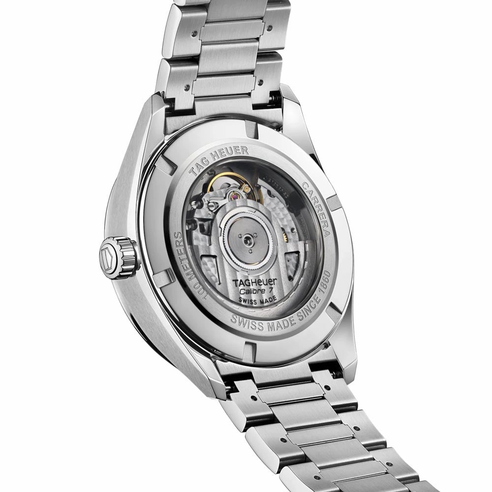 TAG Heuer Carrera Twin-Time GMT 41mm Blue Dial Automatic Gents Watch WBN201A.BA0640