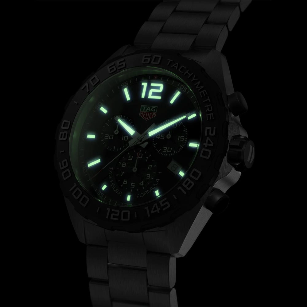 TAG Heuer Formula 1 43mm Black Dial Quartz Chronograph Gents Watch CAZ1010.BA0842