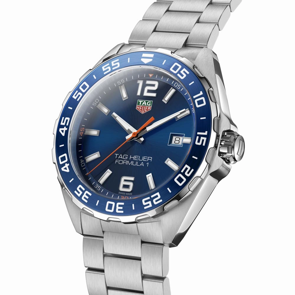 TAG Heuer Formula 1 43mm Blue Dial Quartz Gents Watch WAZ1010.BA0842