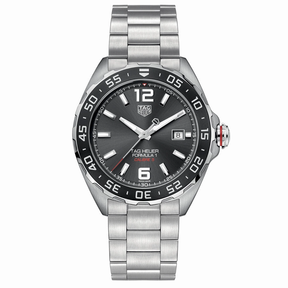 TAG Heuer Formula 1 43mm Grey Dial Automatic Gents Watch WAZ2011.BA0842