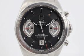 Tag Heuer Grand Carrera CAV511A 43mm Stainless Steel Men's Watch